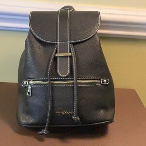 Harrods Black Backpack